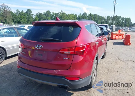 2015 Hyundai Santa Fe Sport 2.4L from USA, damaged, VIN 5XYZU3LB2FG302709